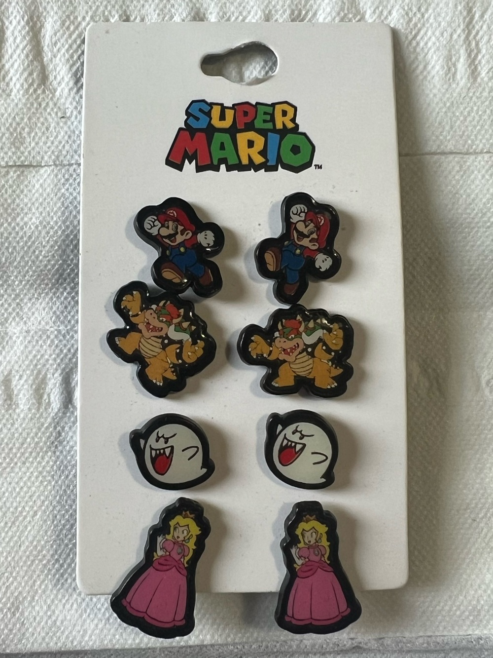 Super Mario Earrings Official Nintendo